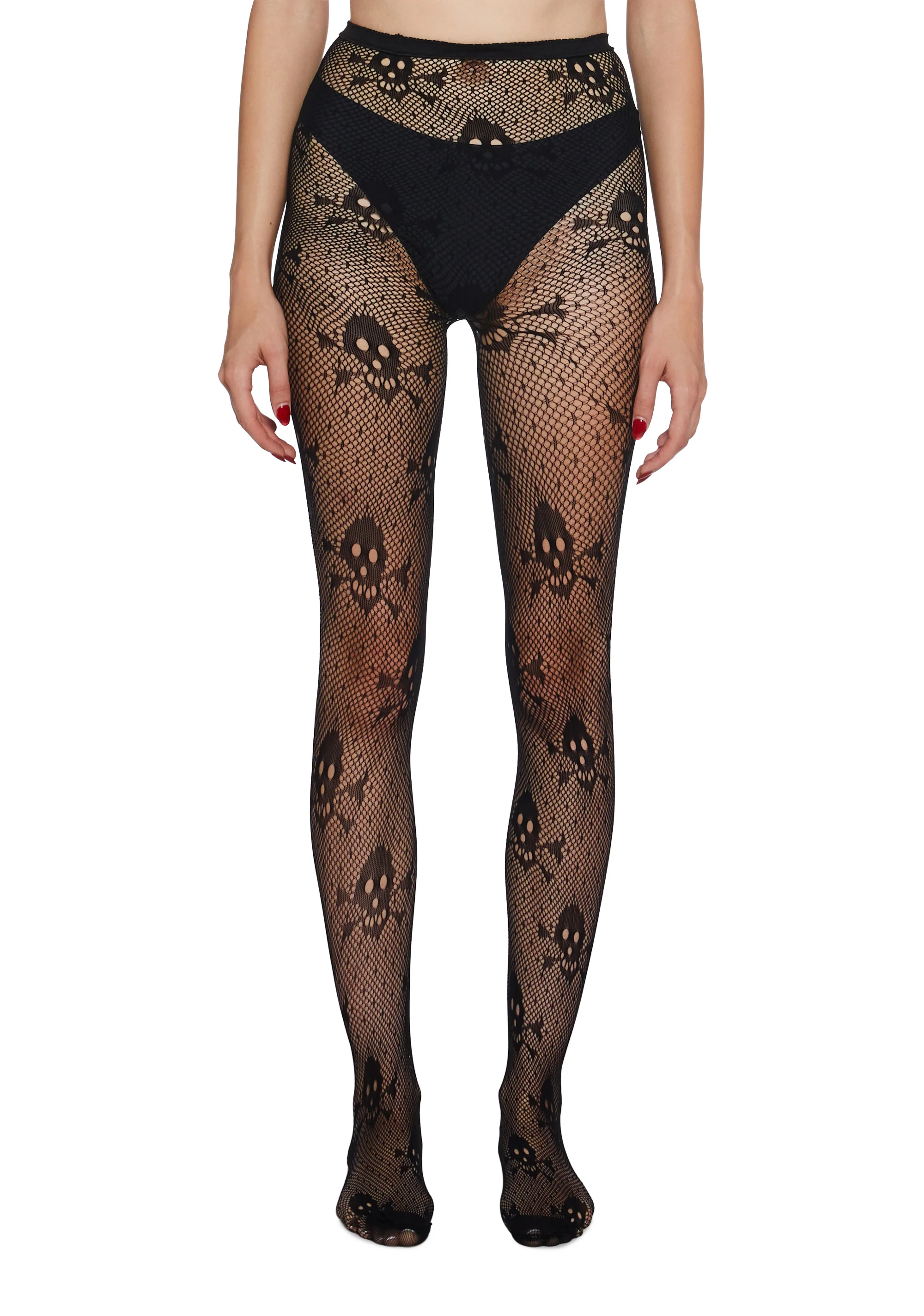 Eternal Sin Skull Tights