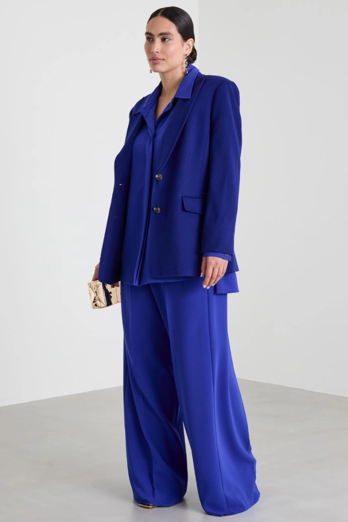 Wool cloth blazer - BLUETTE