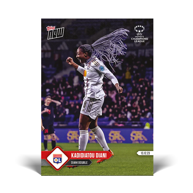 Topps UK - Kadidiatou Diani - Diani Double - UWCL TOPPS NOW® Card #8