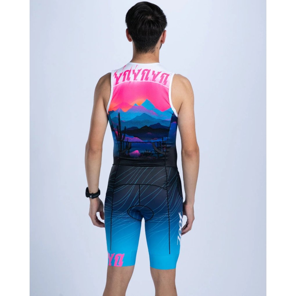 ZOOT LTD Tri Sleeveless Full Zip Racesuit Men - elements