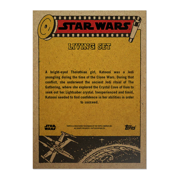 Topps UK - SW Living Set Card #437 - Katooni