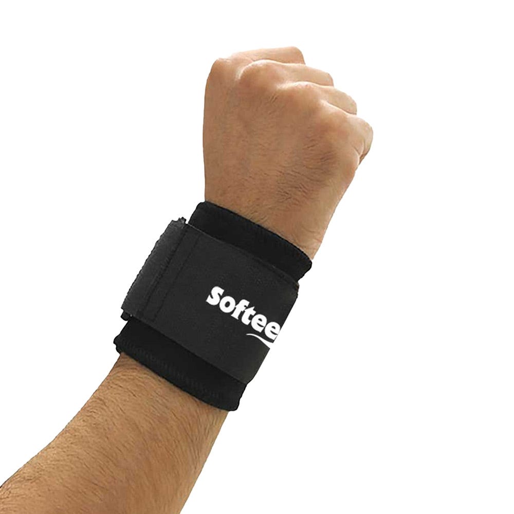 BLACK SOFTEE NEOPRENE WRISTBAND