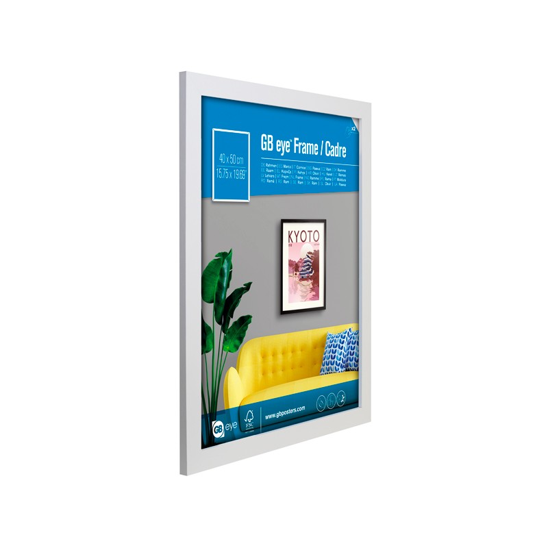 MDF White Frame Mini (40 x 50 cm)