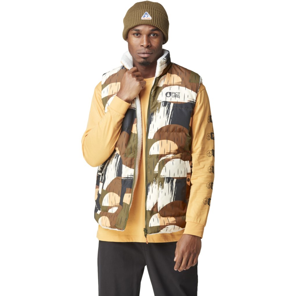 Picture Russello Vest Men - Arashi Camo Print