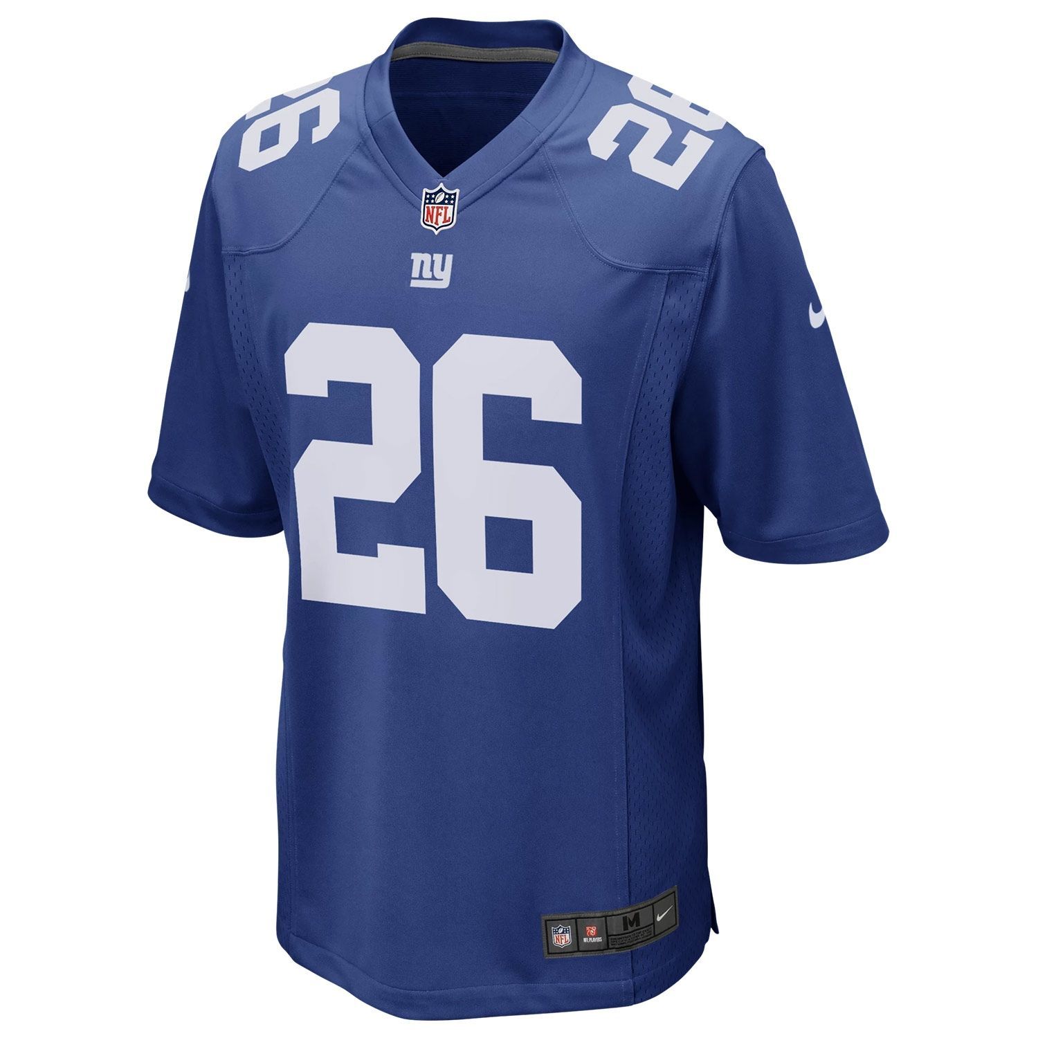 Saquon Barkley #26 New York Giants Game Football NFL Jersey Blue