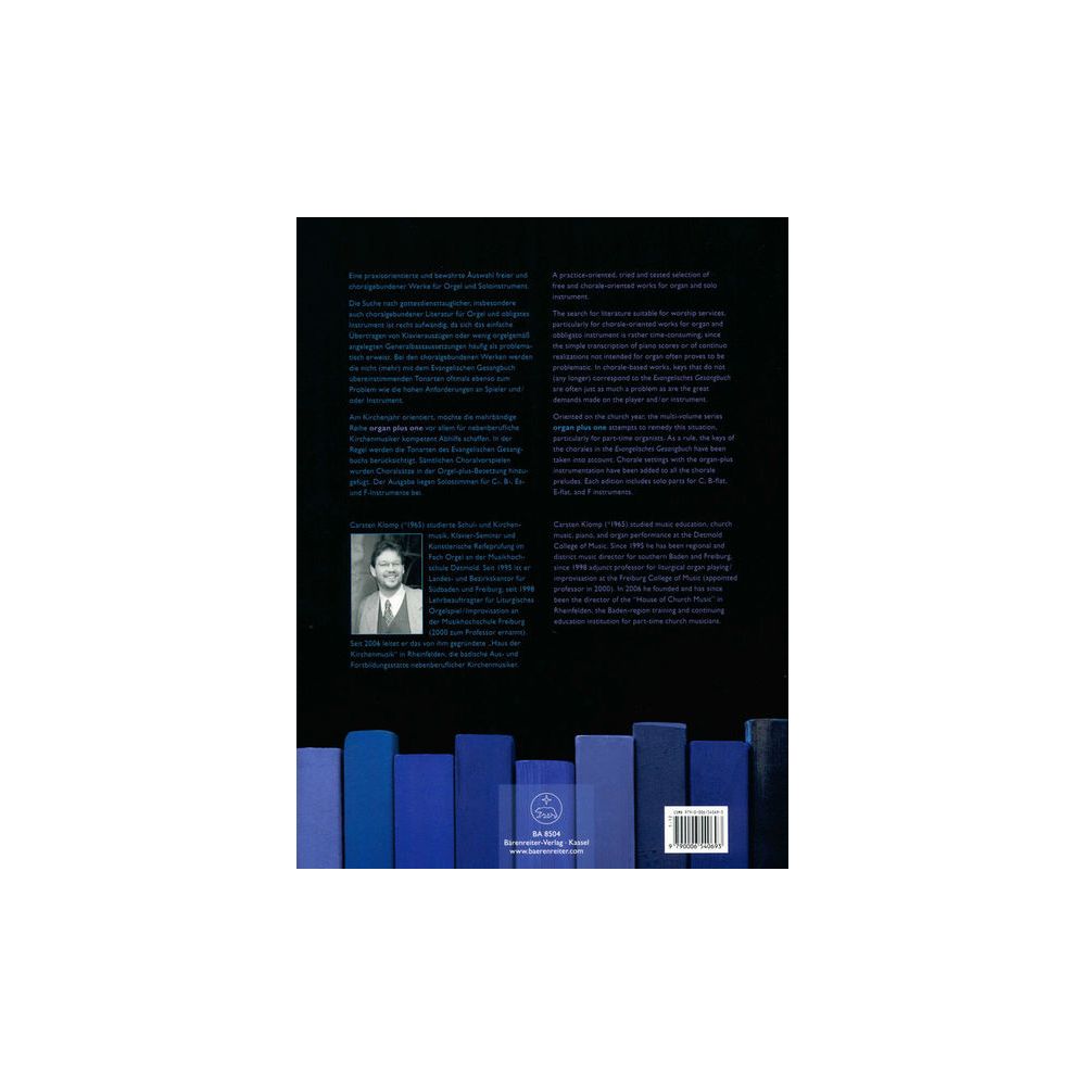 Bärenreiter Organ Plus One Funeral Service – Thomann Ireland