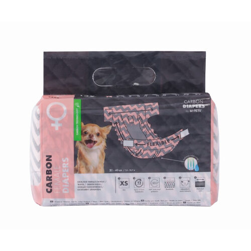 M-Pets Carbon Diapers for Female Dogs - XS