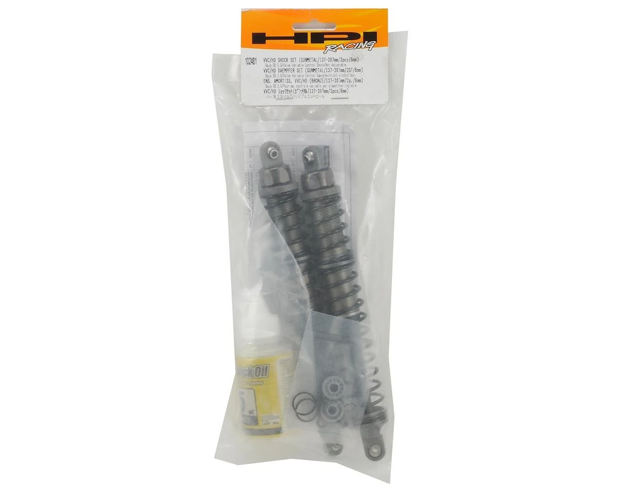 HPI 102481 VVC/HD Shock Set 137-207mm (2):