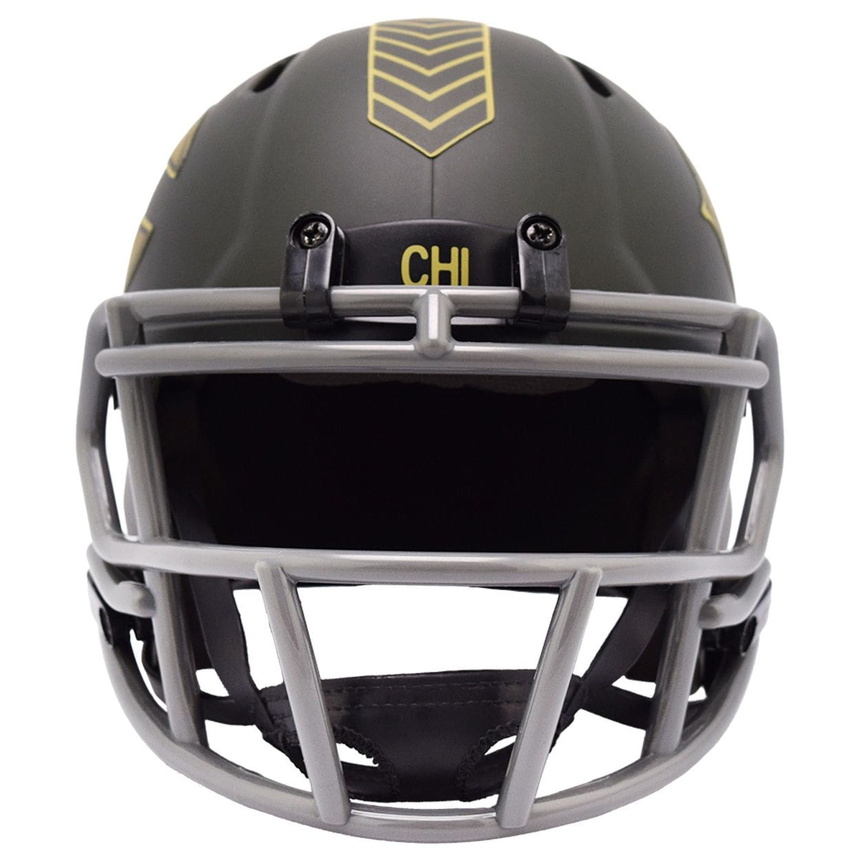Chicago Bears 2025 Salute to Service NFL Speed Mini Helmet