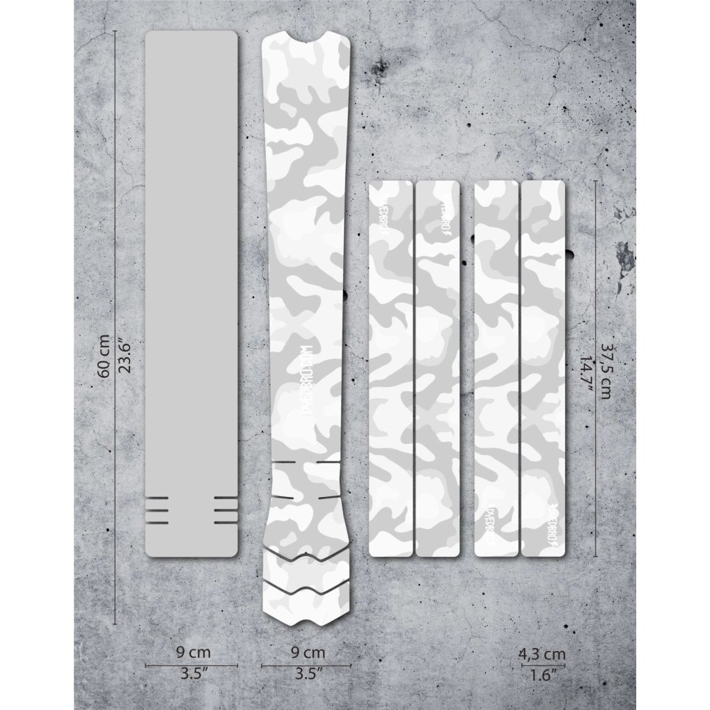 DYEDBRO Frame Protection Kit Camo - white matt