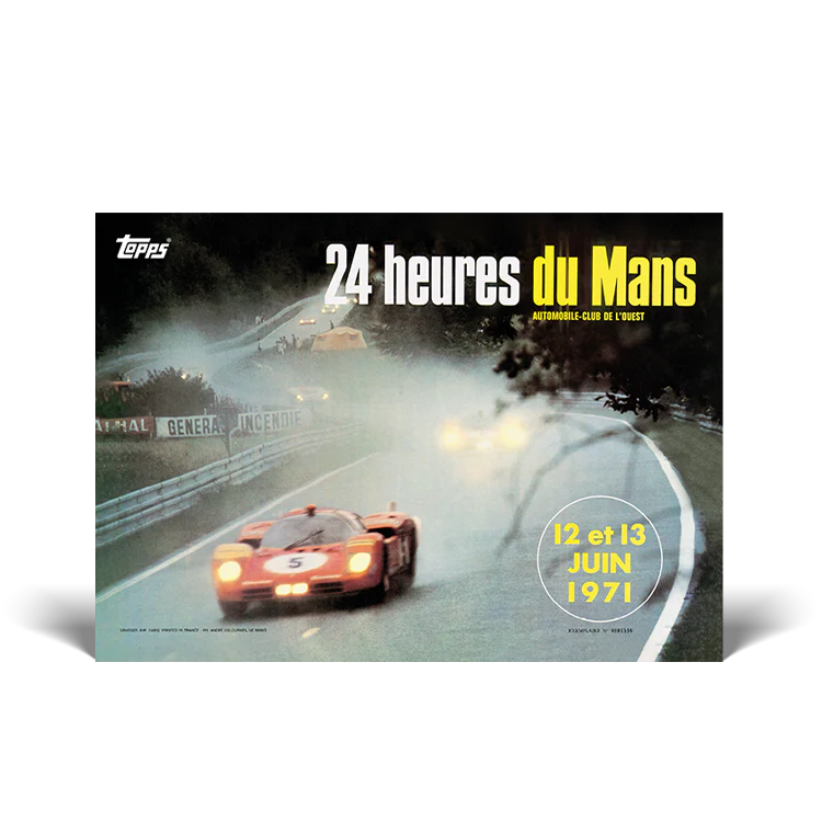 2023 Topps 24H of Le Mans Poster Art #26 - Topps UK