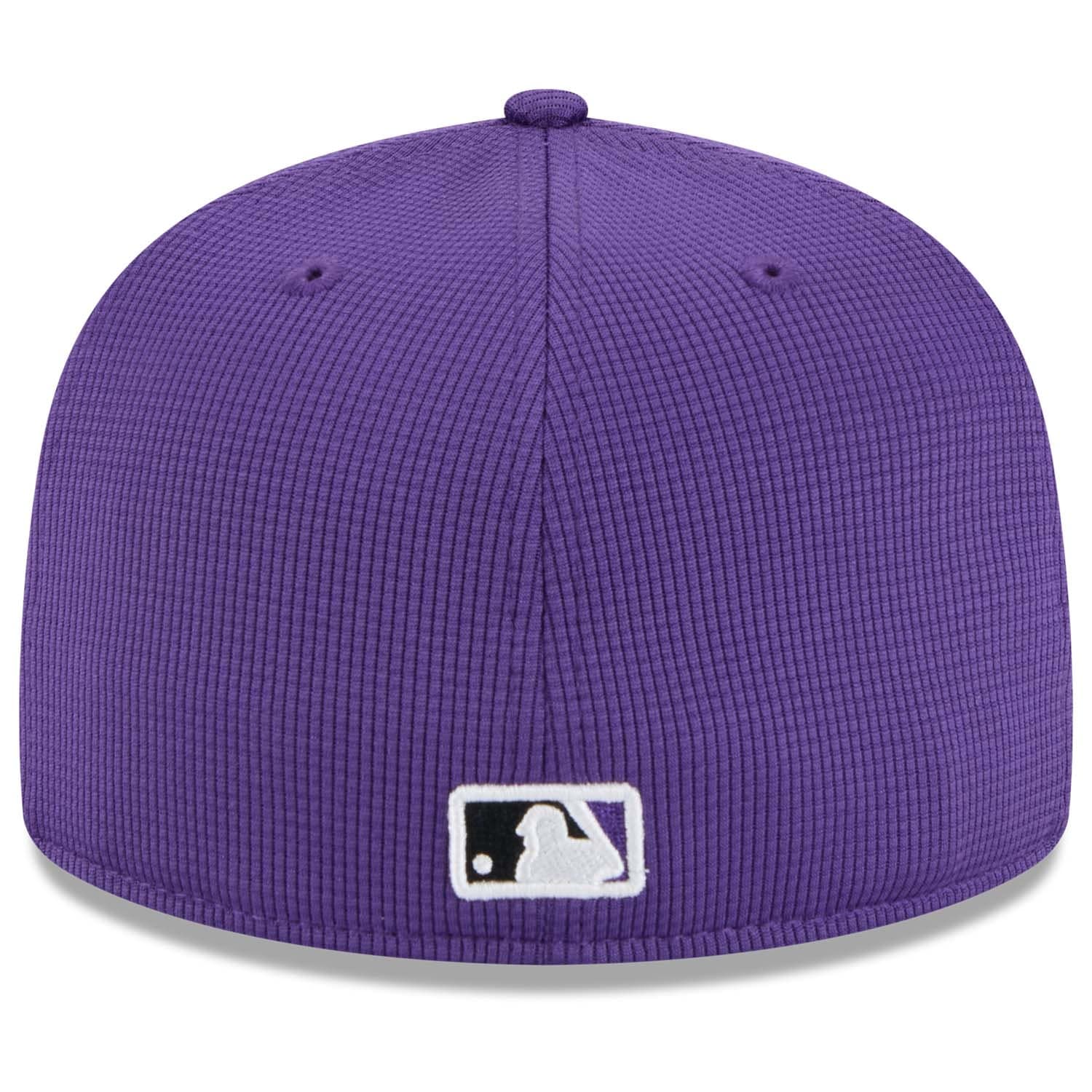 Colorado Rockies 2025 MLB Spring Training 59FIFTY Fitted Cap Purple