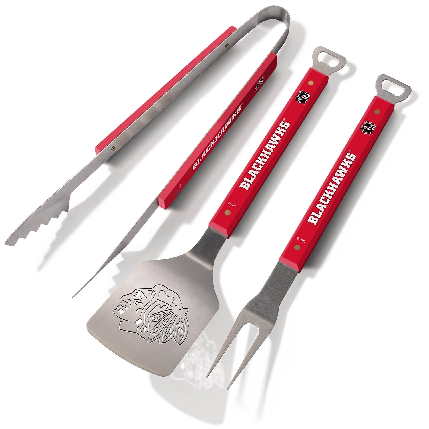 Chicago Blackhawks NHL Spirit Barbecue Set (3-Piece)