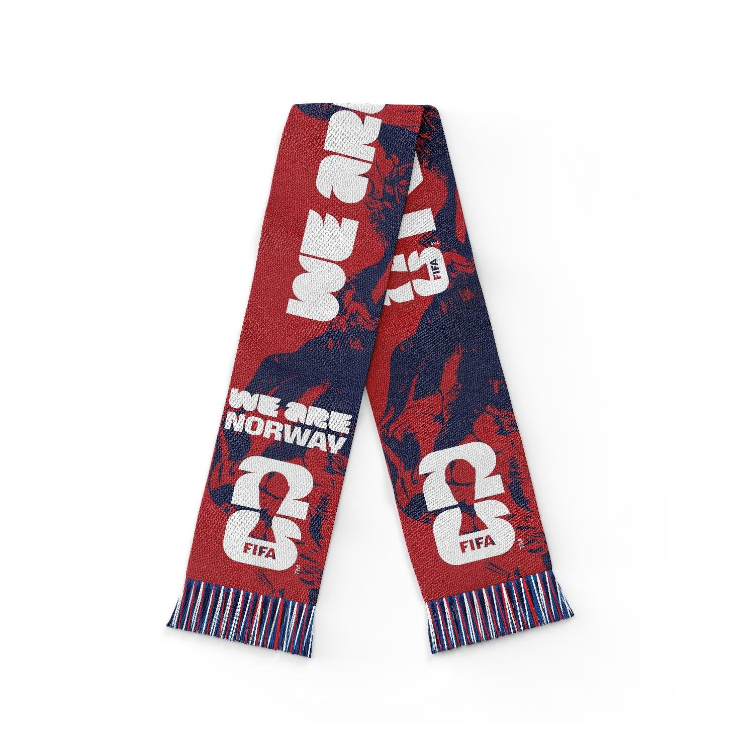 2026 Soccer Fan Collection 'We Are' Norway Scarf