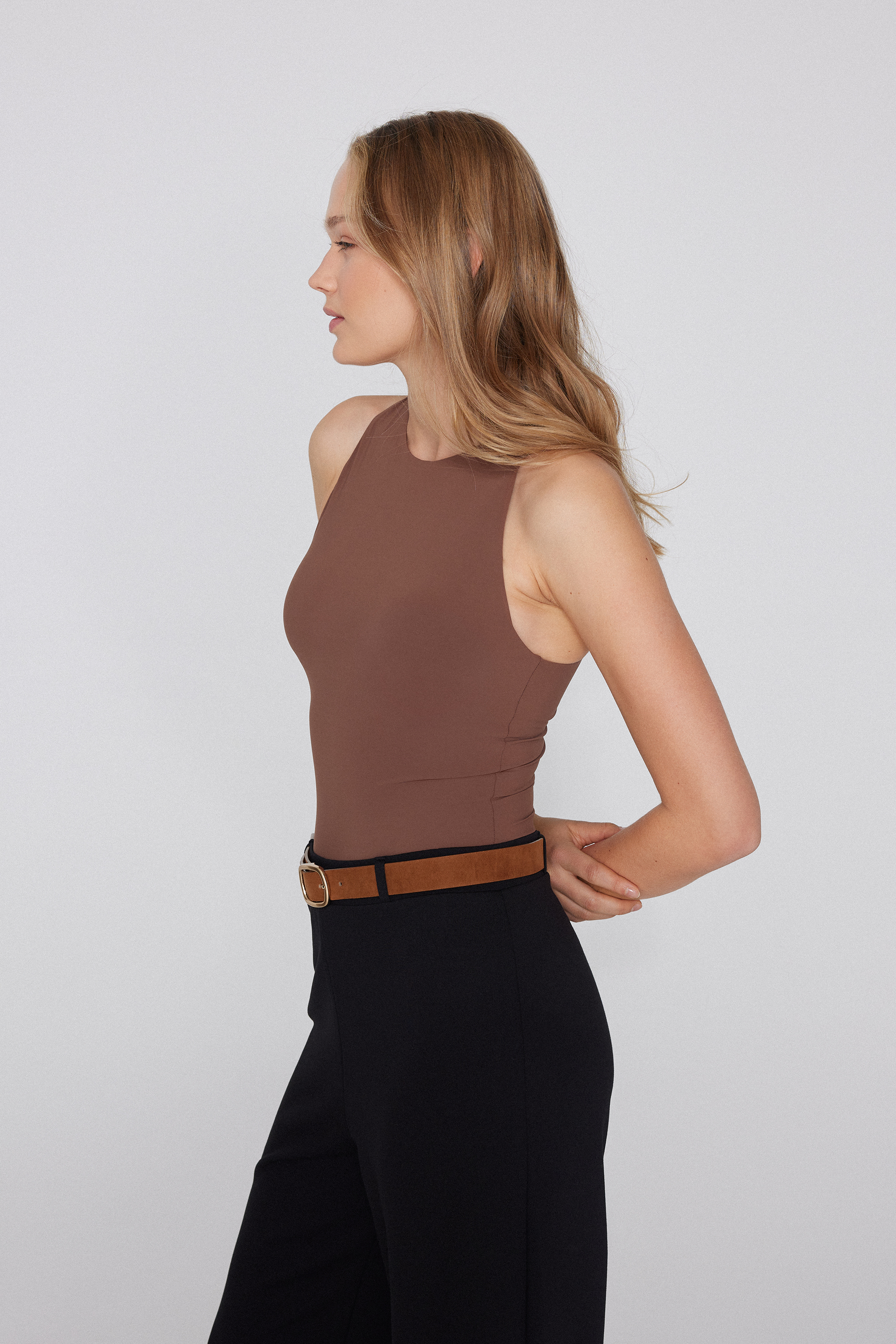 2 In 1 Natural Lifting Halter Neck Body