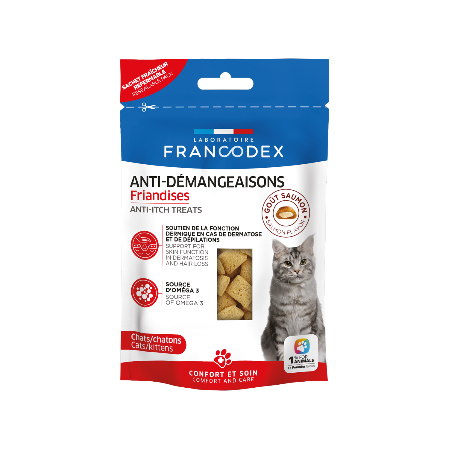 Francodex Anti-Itch Treats Cat - 65 g