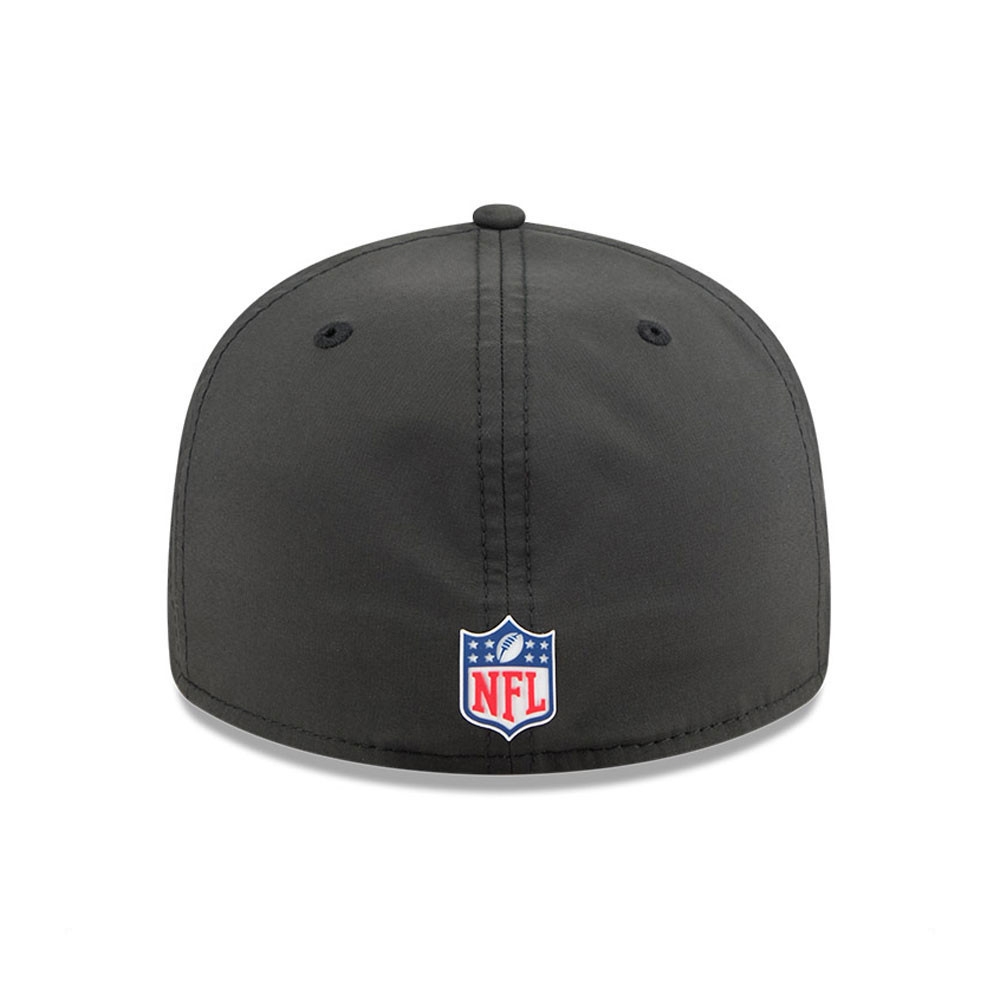 Pittsburgh Steelers 2025 NFL On-Field Sideline 59FIFTY A-Frame Fitted Cap Black