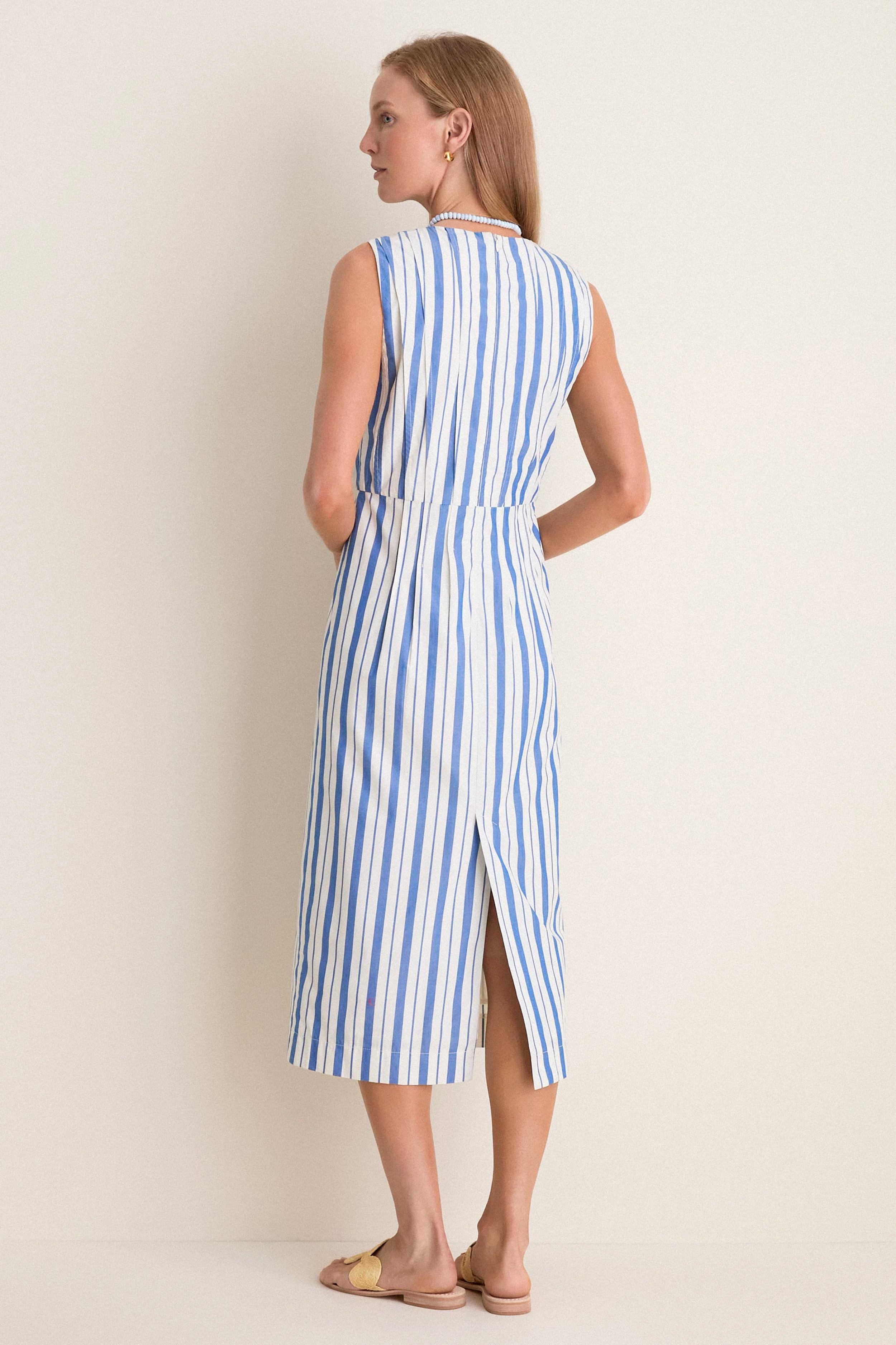 Atlantic Stripe Acadia Dress