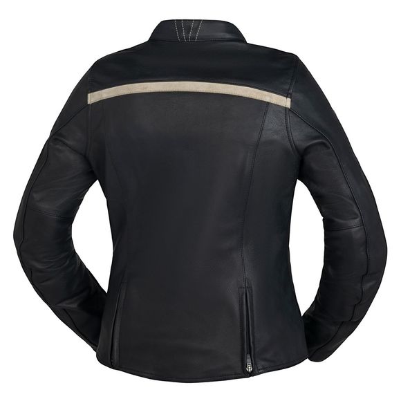Motorcycle Jacket Ixs Classic Ld Stripe - BlackRef : IS1040