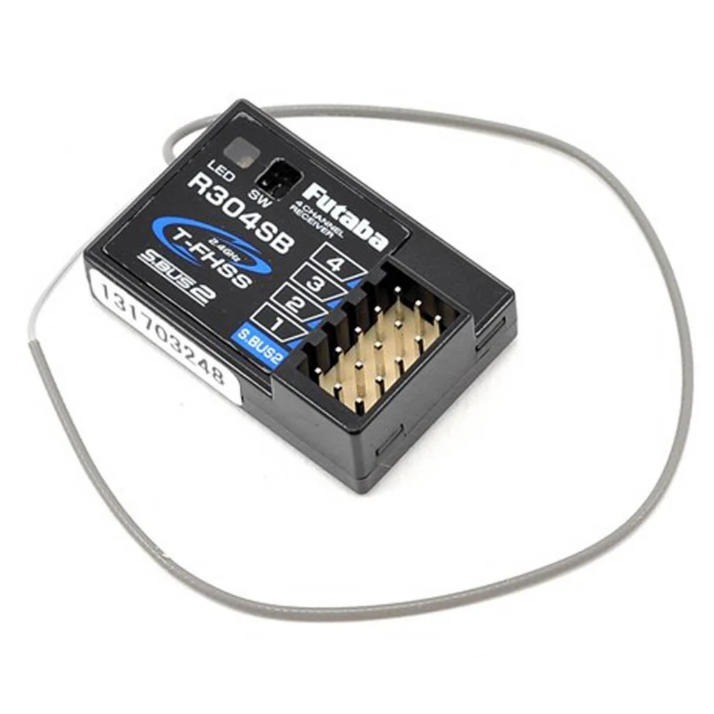 Futaba R304SB T-FHSS 4-Channel Telemetry Enabled 2.4GHz Receiver 01102179-3