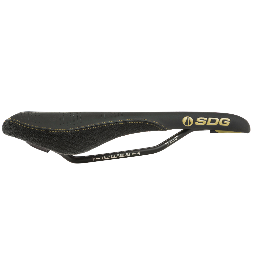 SDG Radar MTN CroMo Saddle - black/tan