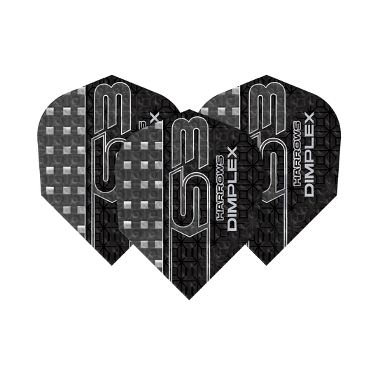 Harrows Dimplex S3 Flights - Smokey