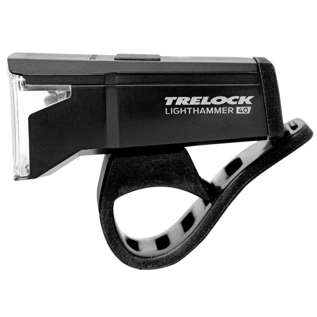 Trelock LS 440 Lighthammer 40 LUX USB Bicycle Front Light