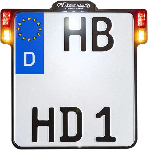 Heinz Bikes 3-in-1 Slip - Inn Universal Rear License Plate HolderRef: HEIZ00309A / 20301244