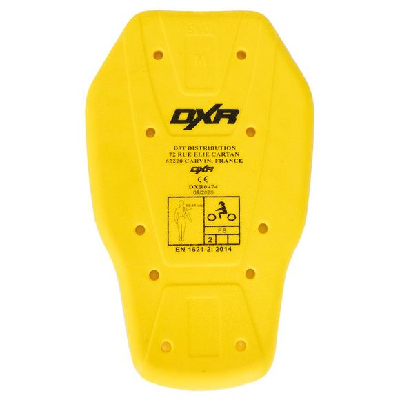 Dorsale DXR back protector ce level 2 - yellowRef: DXR0474