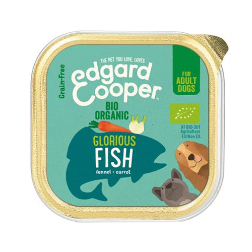 Edgard & Cooper Organic Adult - Fish - 17 x 100g