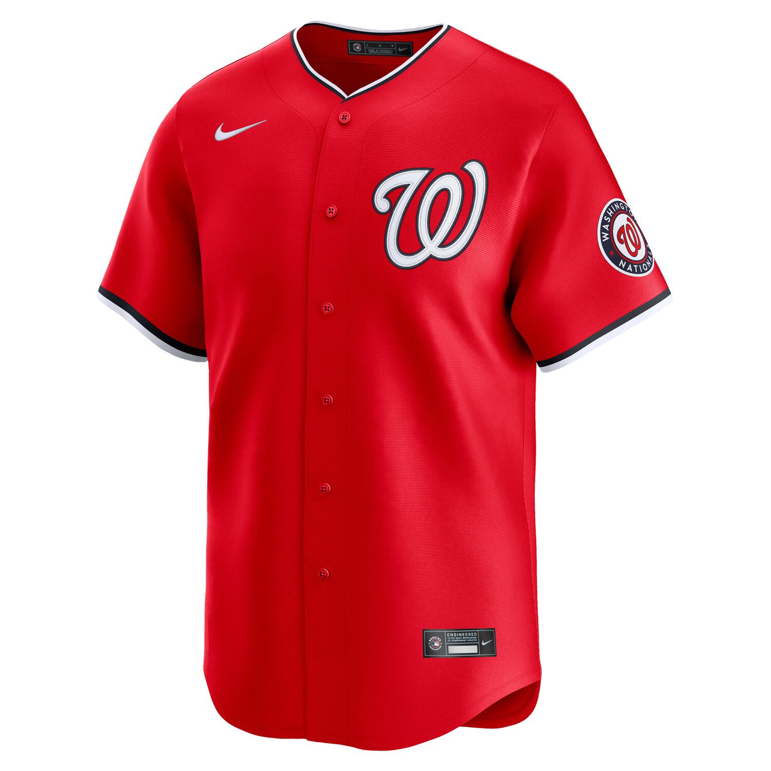 Washington Nationals Alternate 2 Nike Limited MLB Jersey Red