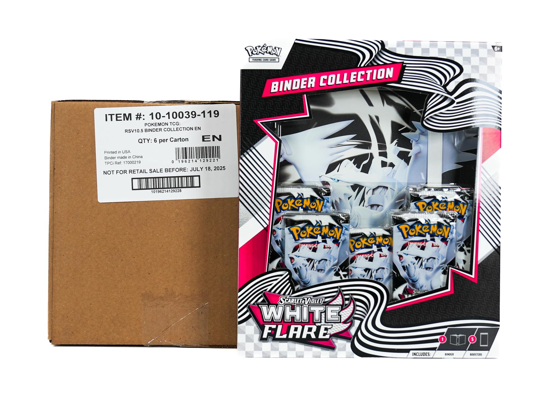 Pokemon Scarlet & Violet: White Flare Binder Collection