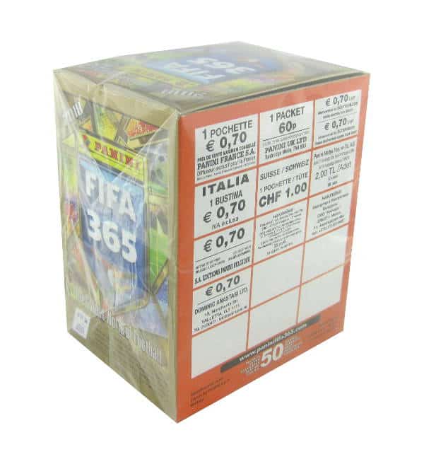 Panini FIFA 365 2018 Stickers Box With 50 Packets