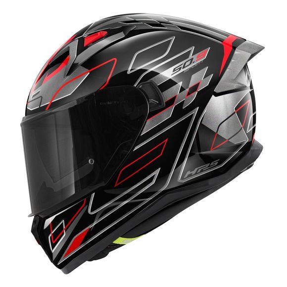 Givi 50.9 ASSAULT Full-Face Helmet - Black / RedRef: GI2063