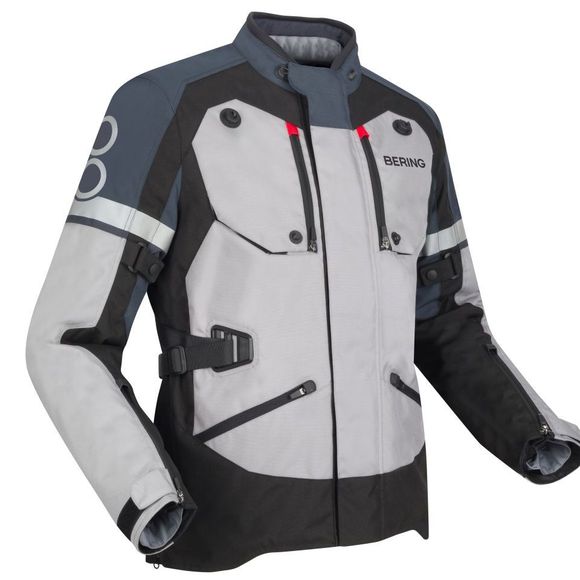 Bering Halifax Motorcycle Jacket - Black / GrayRef: BR1632