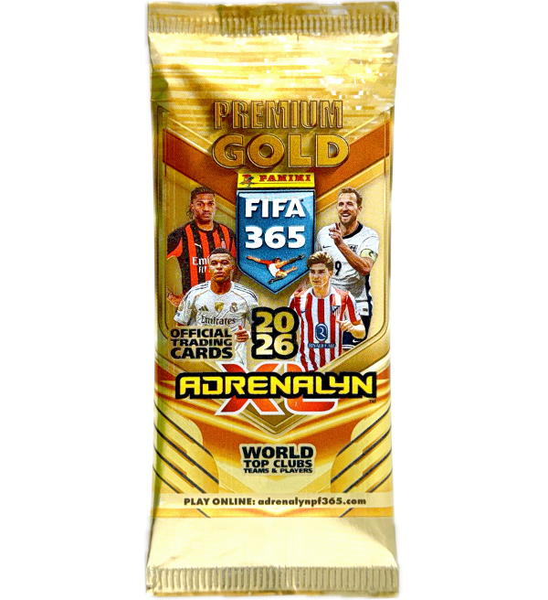 Panini FIFA 365 2026 Adrenalyn XL - PREMIUM GOLD Pack