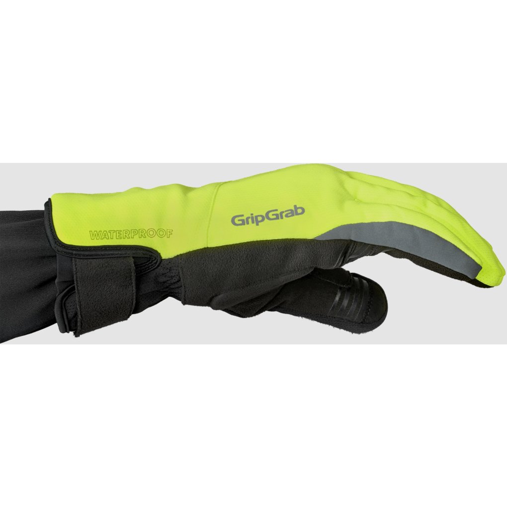 GripGrab Polaris 2 Waterproof Gloves - Yellow hi-vis