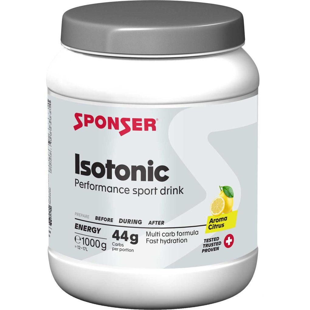SPONSER Isotonic - Carbohydrate Beverage Powder - 1000g