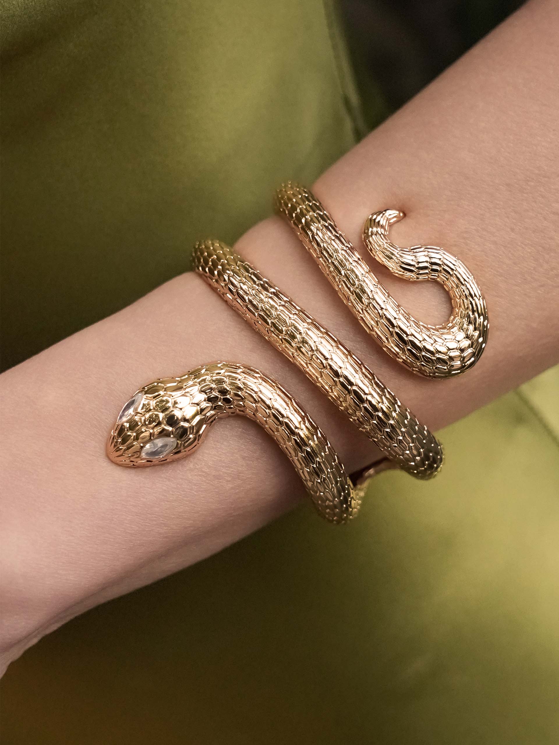 Serpentina Snake Cuff