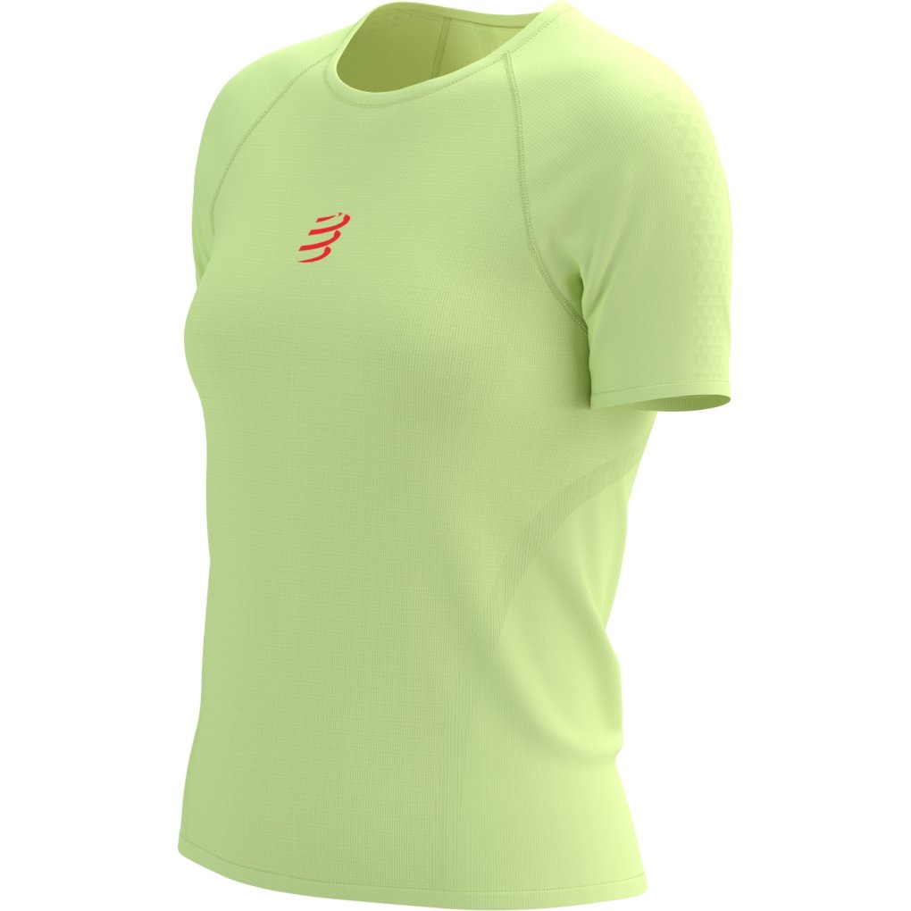 Compressport Trail Racing T-Shirt Women - shadow lime