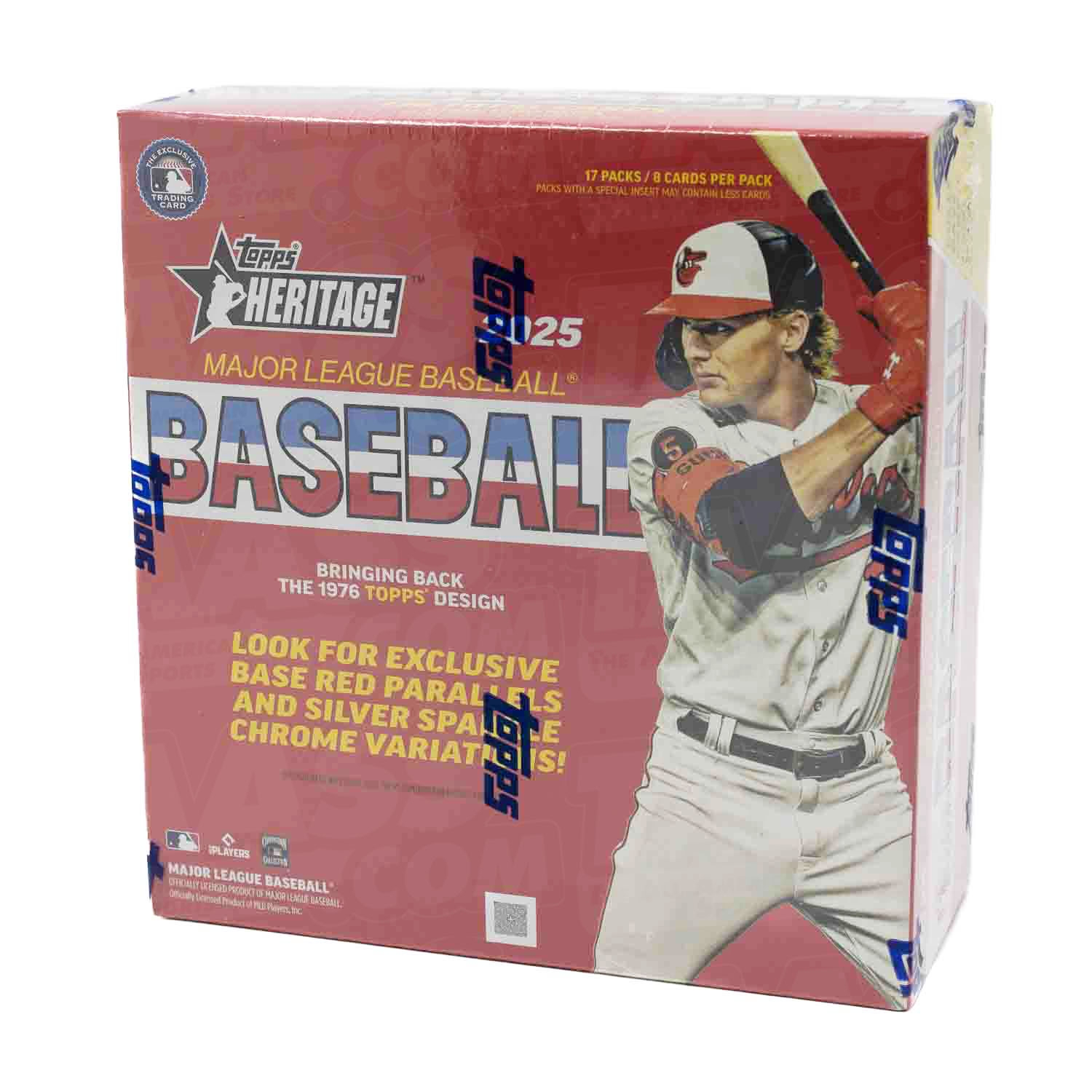 2025 Topps Heritage Baseball MLB Mega Box