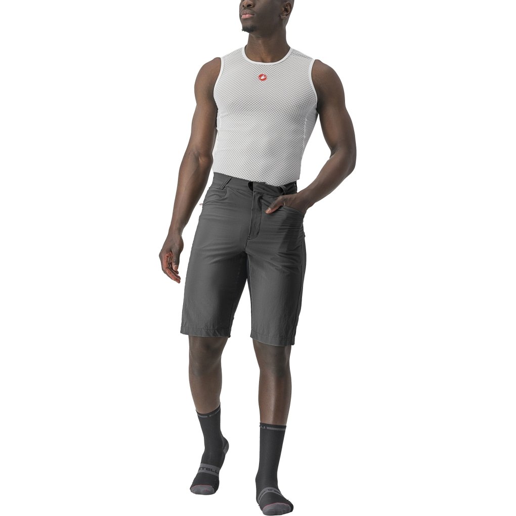 Castelli Unlimited Baggy Short Men - dark grey/black 030