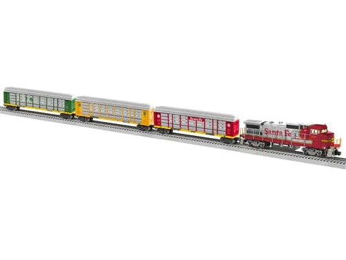 O RTR LionChief SF C44-8 Autorack Set w/ Bluetooth 5.0 Lionel #2323030