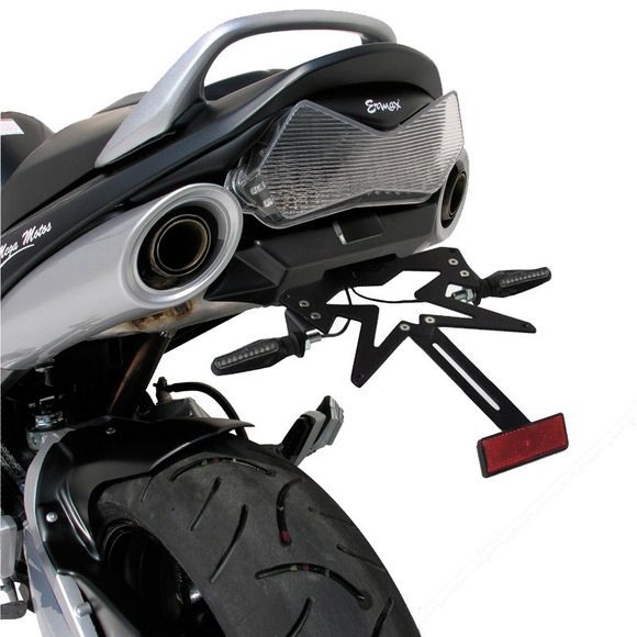 Ermax license plate bracket with LED light - BlueRef: EM0466