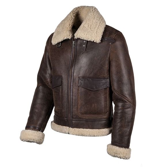 Blouson Helstons BOMBARDIER THUNDER - MarronRef : HS0528