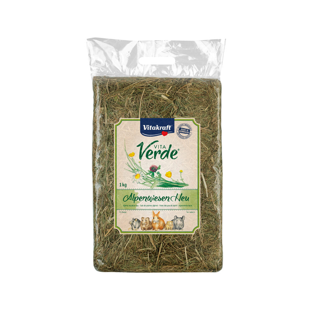 Vitakraft Vita Verde Alpine Meadow Hay - 5 kg