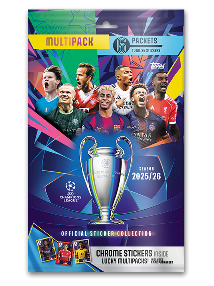 Champions League Stickers 25/26 - Multipack