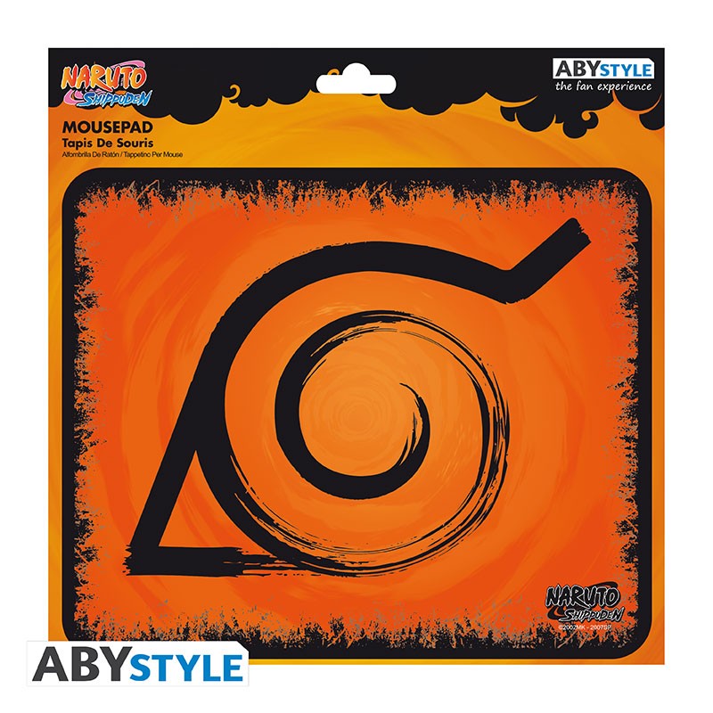 NARUTO SHIPPUDEN Flexible Mousepad Konoha
