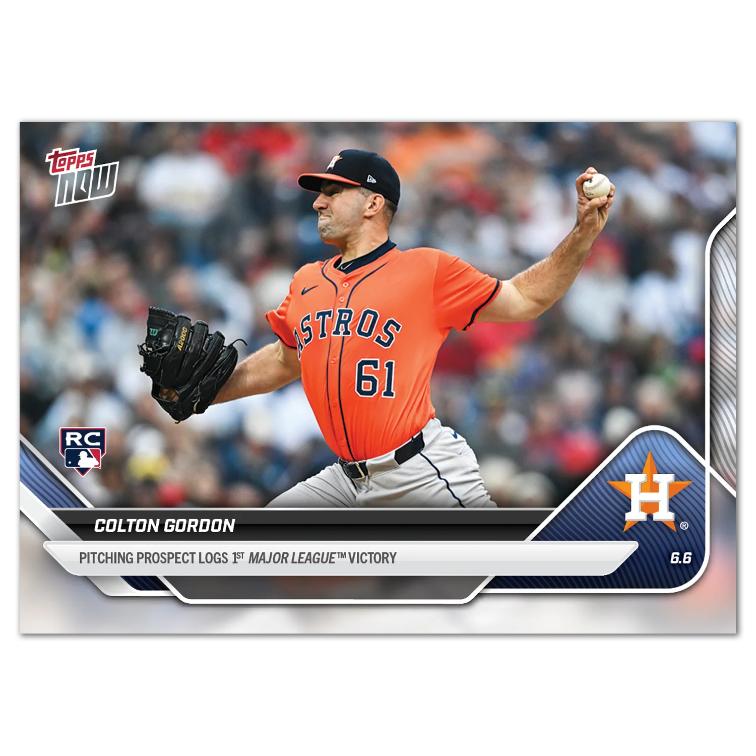 Colton Gordon - 2025 MLB Topps NOW® - Card 264