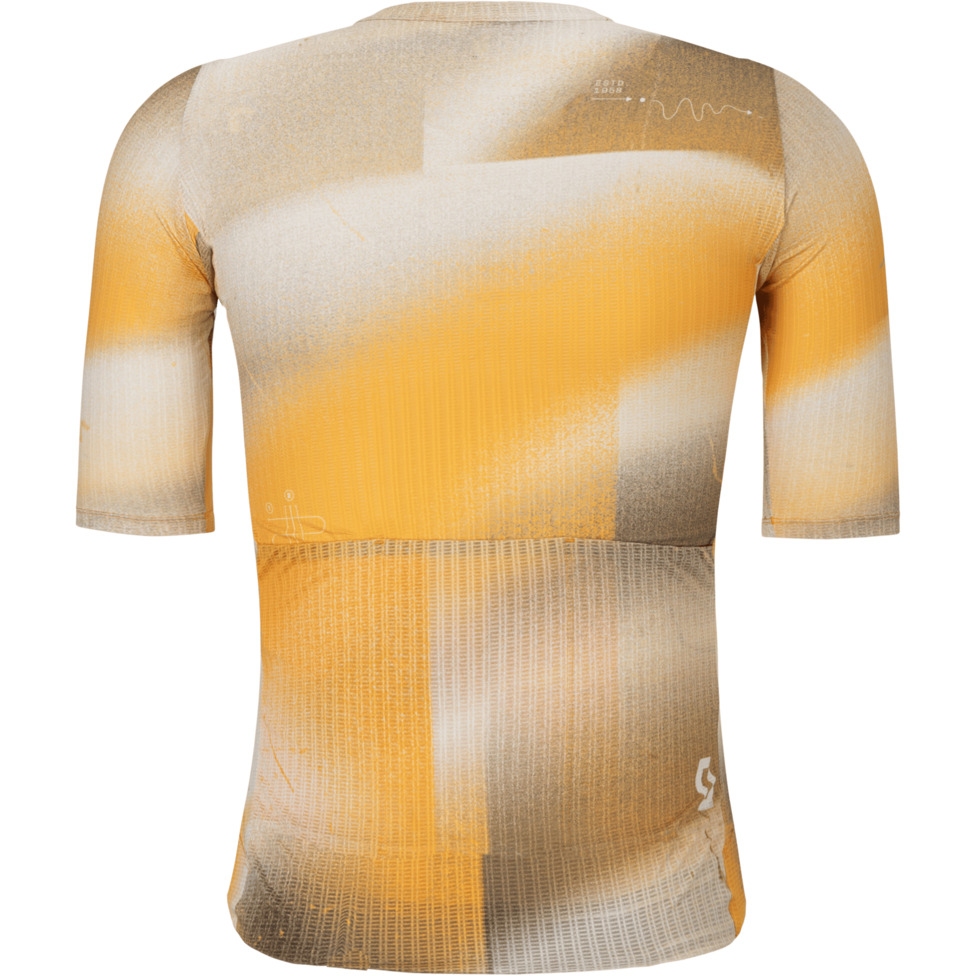 SCOTT Pro SL Short Sleeve Jersey Men - toast beige/gleam orange